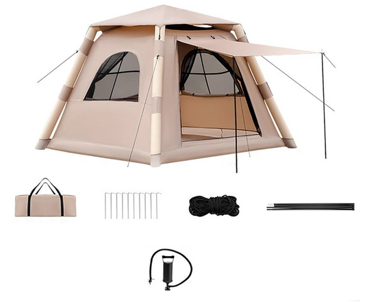 Tente de camping familiale - 3 à 6 Personne