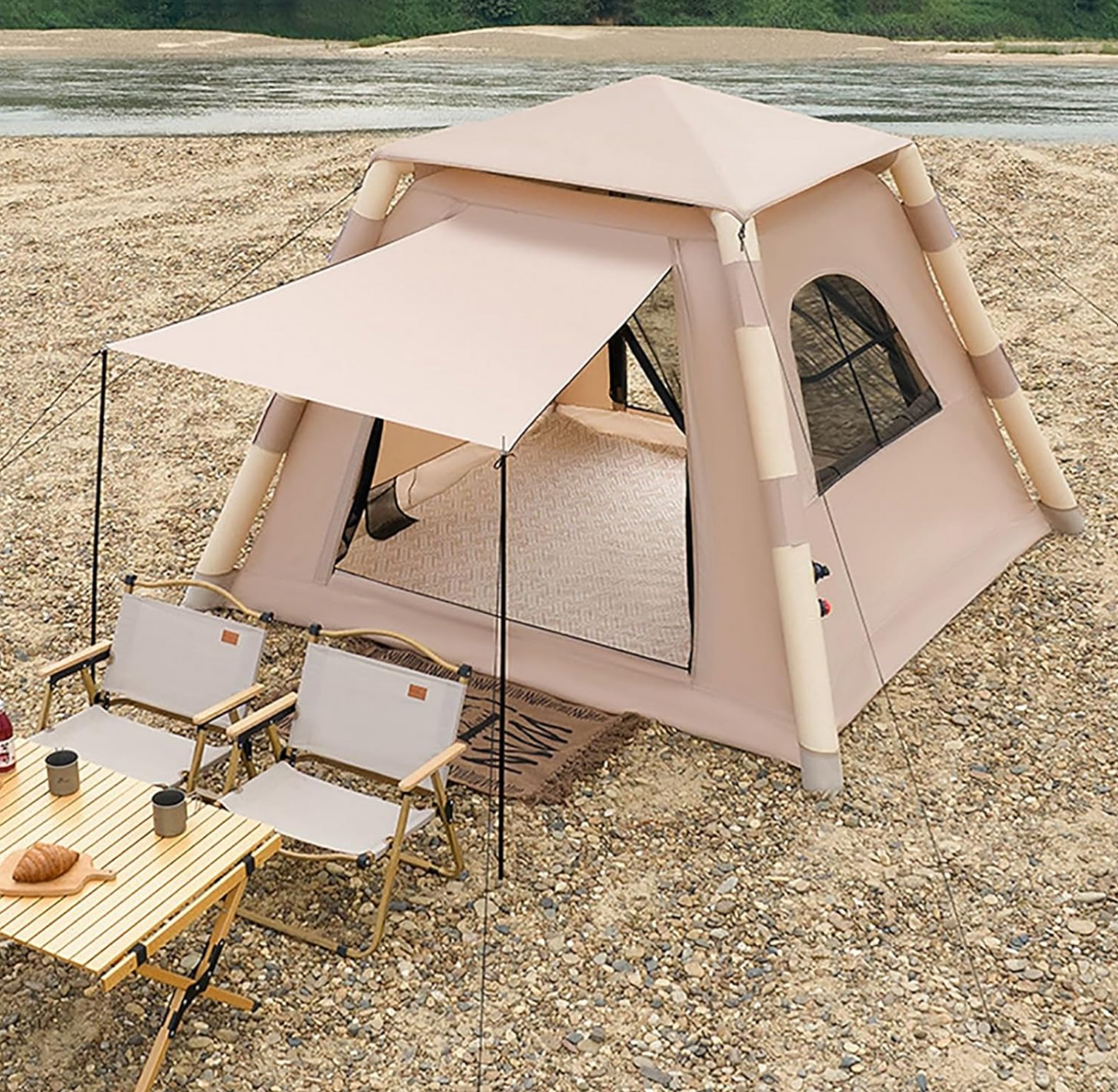 Tente de camping familiale - 3 à 6 Personne