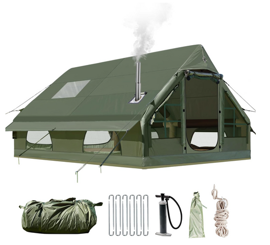 Tente gonflable pour 4 à 6 personnes