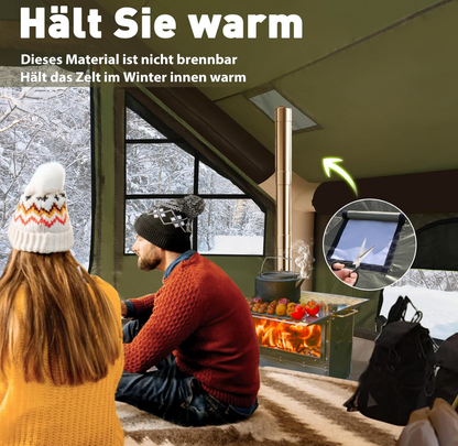 Aufblasbares Zelt 4-8 Personen ORIA – Camping, Wasserdicht, Schnell Aufbau, Familienzelt