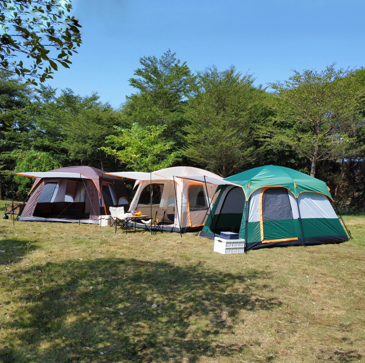 Tente de camping familiale 1 chambre – 4 places