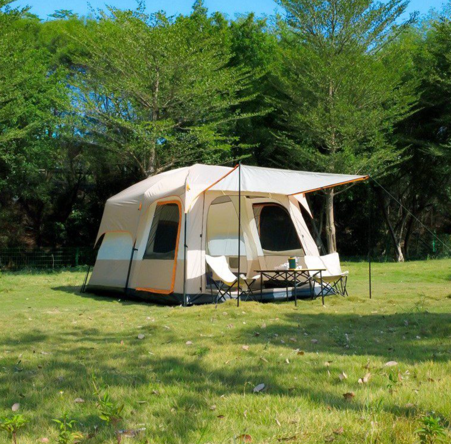 Tente de camping familiale 1 chambre – 4 places
