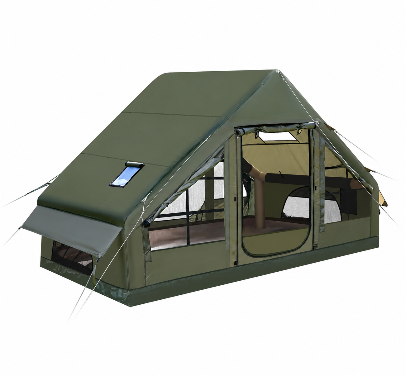 Tente Gonflable de Camping pour 4-6 Personnes